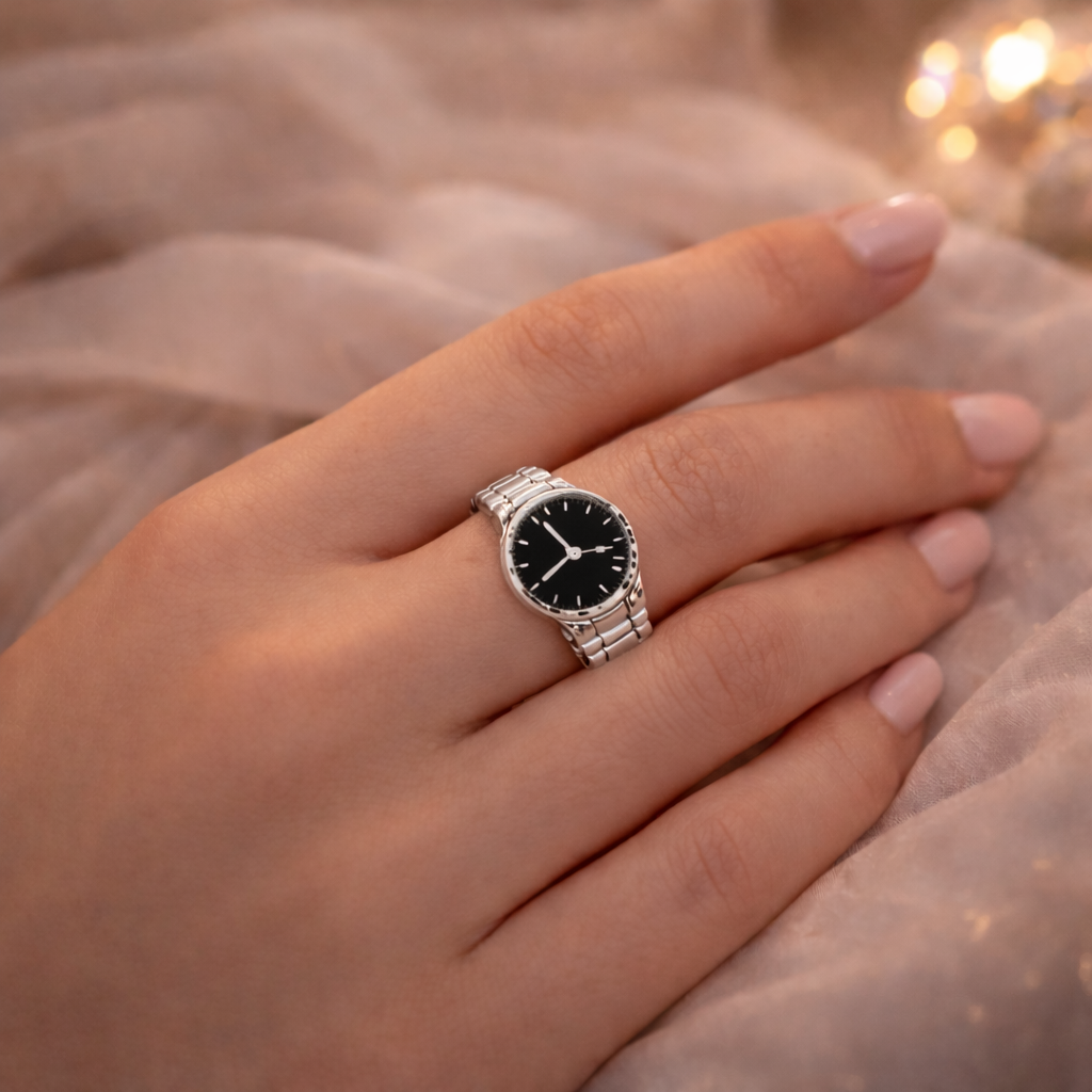 r6152 (korean simple punkng silver color classic girl ring) silver 3 r6152 (korean simple punkng silver color classic girl ring) silver 3
