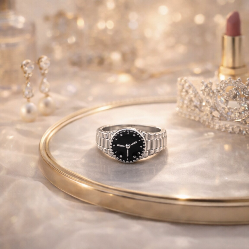 r6152 (korean simple punkng silver color classic girl ring) silver 8 r6152 (korean simple punkng silver color classic girl ring) silver 8