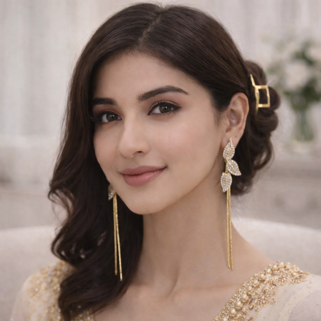 retro leaf tassel drop earrings retro leaf tassel drop earrings