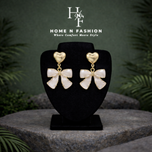 camellia flower pearl rhinestone stud earrings (copy)