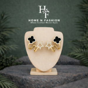 korean black bow pearl stud earrings (copy)