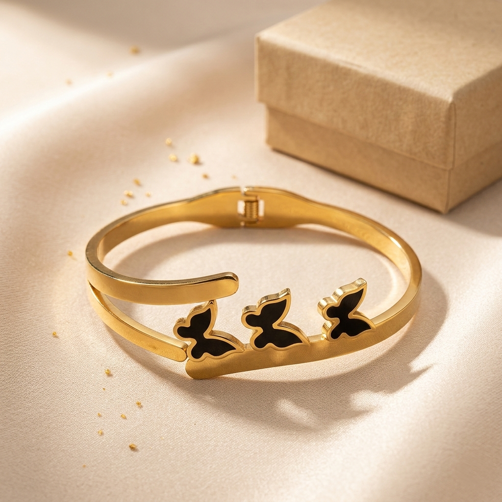 elegant gold crystal studded bangle bracelet (stainless steel) (copy) elegant gold crystal studded bangle bracelet (stainless steel) (copy)