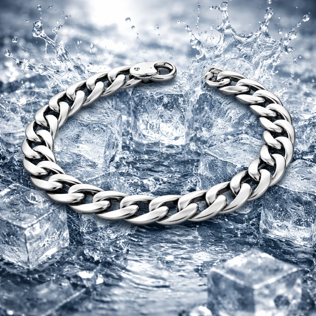 men’s stainless steel cuban link bracelet – premium silver chain bracelet for men men’s stainless steel cuban link bracelet – premium silver chain bracelet for men