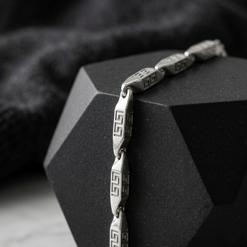 men’s stainless steel designer link chain necklace – premium silver engraved pattern chain for men men’s stainless steel designer link chain necklace – premium silver engraved pattern chain for men